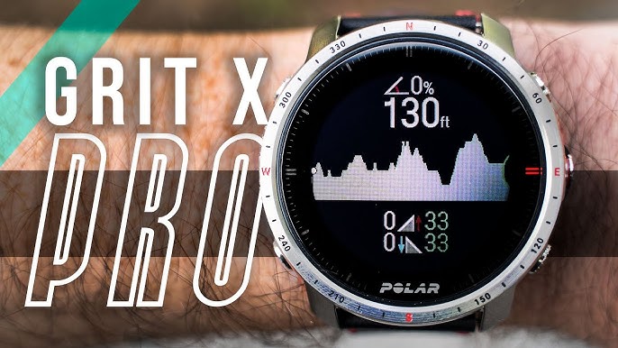Polar Grit X Pro Titan Fitness Watch - Faa Sporta - FAASporta