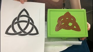 Painting a Wooden Box ASMR (3)