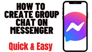 HOW TO CREATE GROUP CHAT ON MESSENGER in 2024 screenshot 3