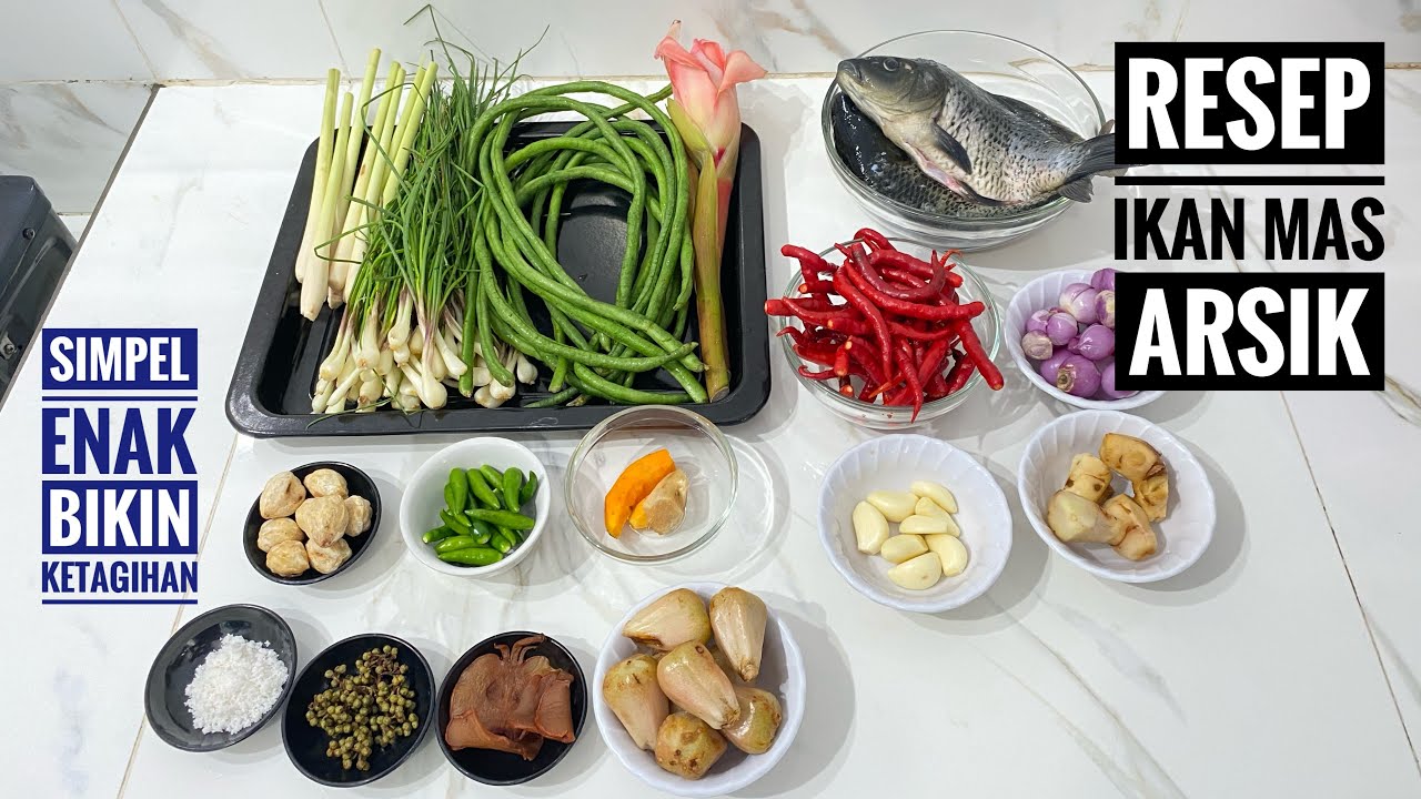 Resep Masak Ikan Mas Arsik Khas Batak Paling Enak dan Simpel