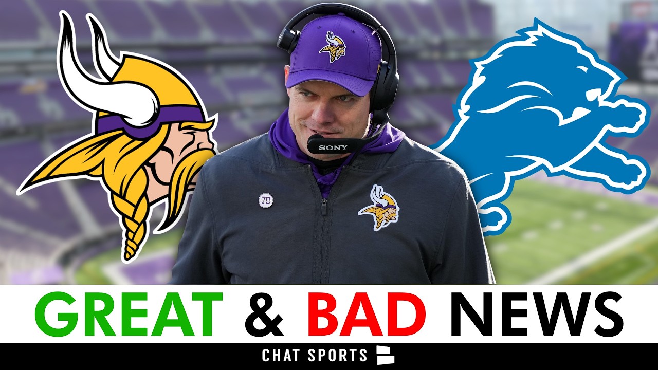 Vikings Just Got GREAT & BAD NEWS From The NFL Before The 2026 NFL Schedule  Release