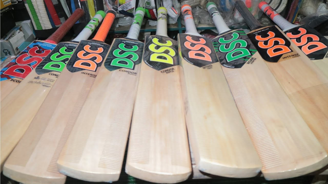 TOP 10 DSC Kashmir Willow Low Price Cricket Bat In Sports Market Bangladesh Dipu Vlogs YouTube