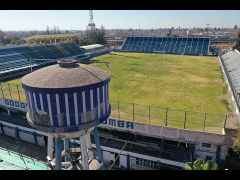 Restauración del emblemático Tanque de la cancha Feliciano Gambarte