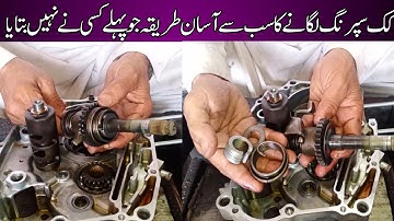 CG125 kick spring fit karny ka bohat Asaan trika|| How to install kick spring of Honda CG125 ||