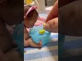 A mini bebê reborn de silicone fez a maior bagunça com água #diariodeamorreborn #rebornbabydoll