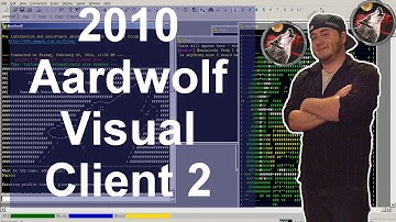 Old Video: Aardwolf MUD Visual client update 11-20-2010 By William Arends ( Moshu )
