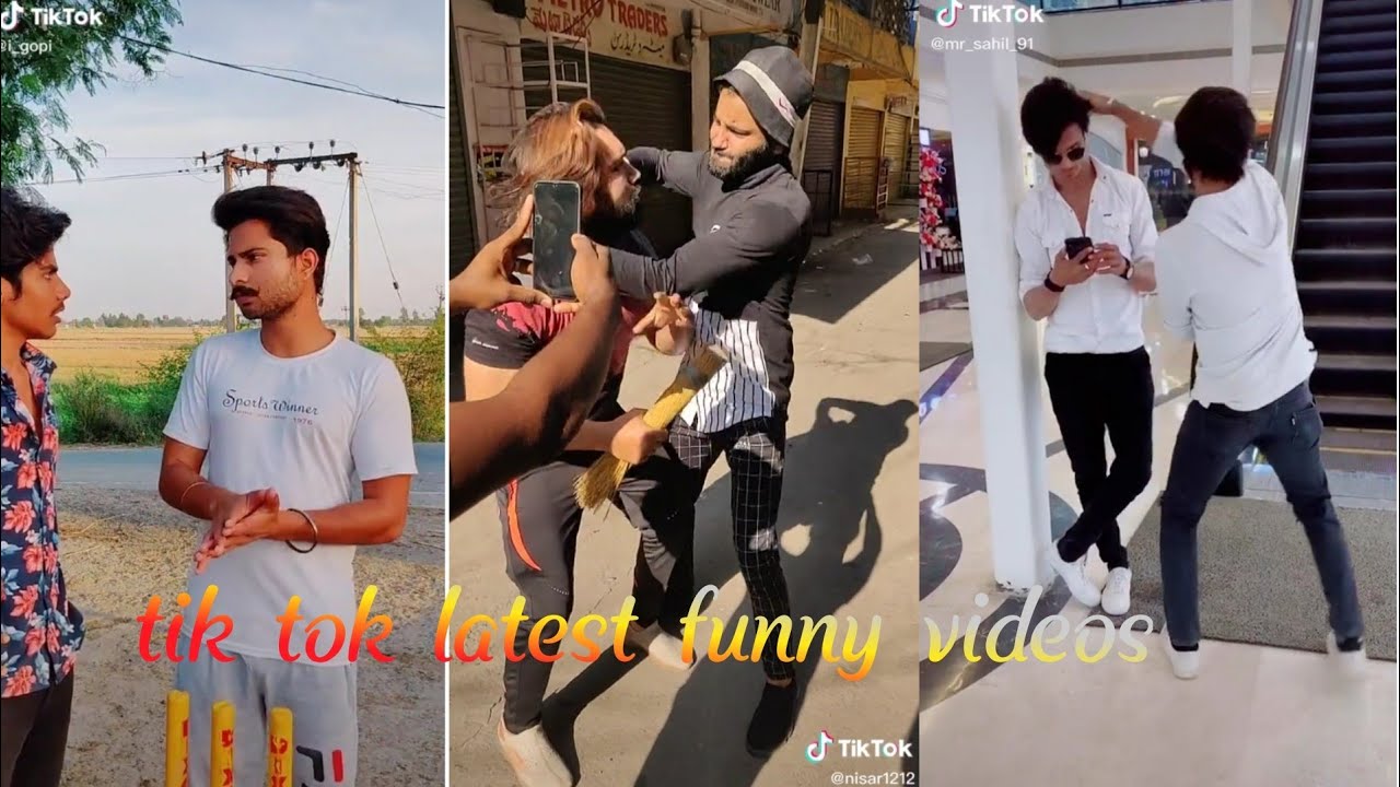 Latest Trending Tik Tok Funny Video || Funny & Comedy Tik Tok Video ...