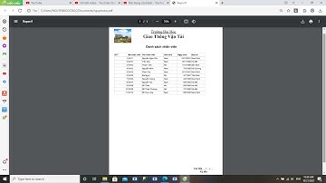 [Window Forms Apps] Tạo báo cáo (Report) - C# (Part 2)