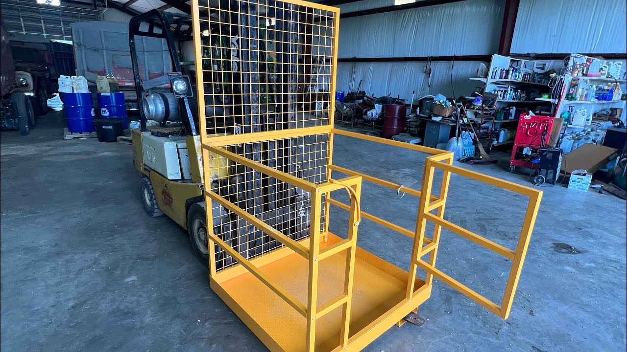 Yintamotor 43” x 45” Safety Cage Review, Your Ultimate Solution for Secure and Elevated Work.