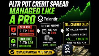 High Probability Income Trade | PLTR Bull Put Spread Risk Breakdown