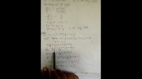 18MAT21: Module 3: Formation of PDE by eliminating arbitrary function