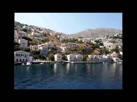 Arriving in Symi.
