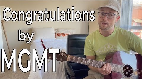 Congratulations Guitar version - Guitar performance video thumbnail