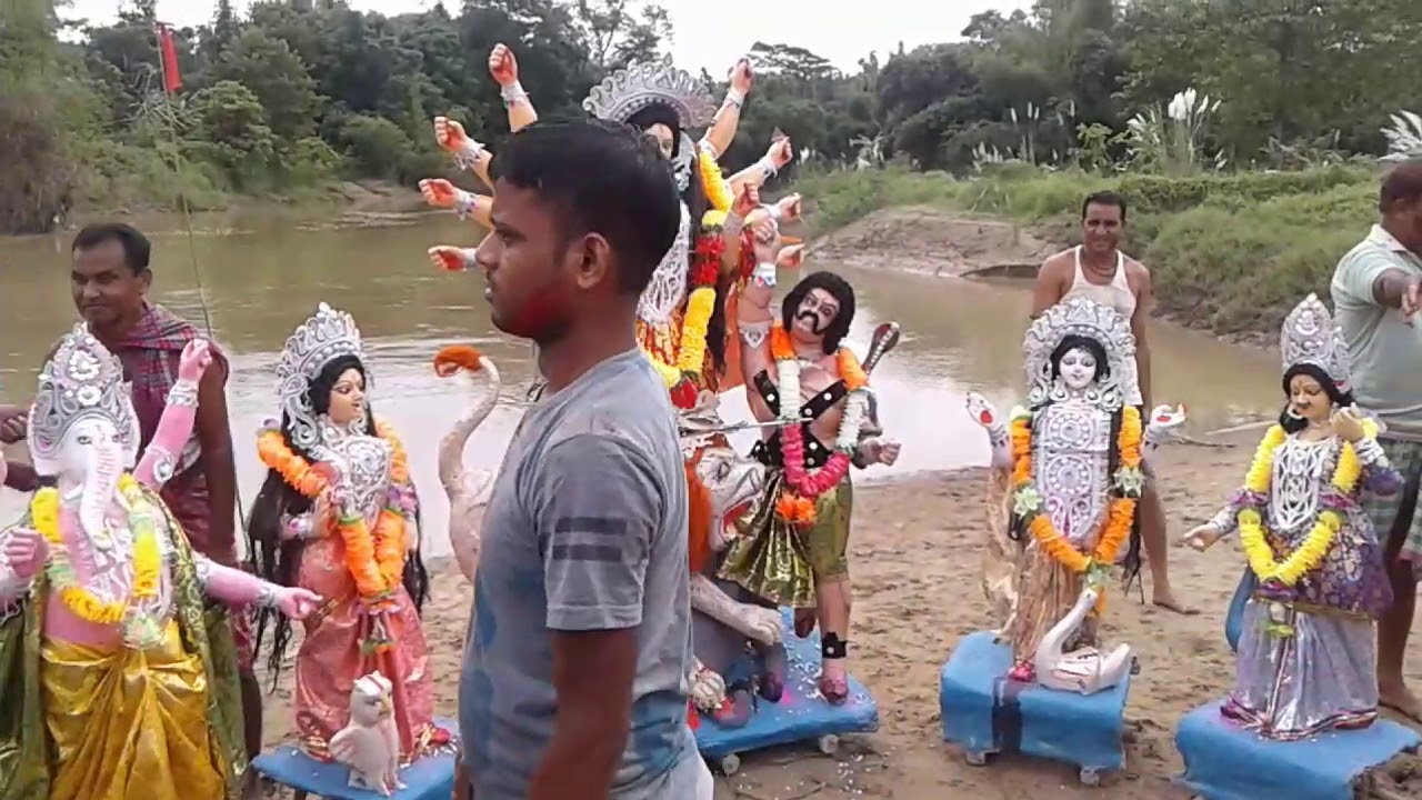 Durga Bisarjan Silchar 2017, দুর্গা বিসর্জন, दुर्गा बिसर्जन, 