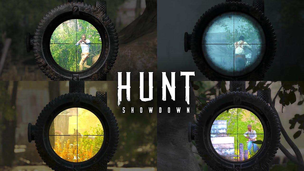 Hunt Showdown - Sniping Players With The Lebel 1886 Marksman - YouTube