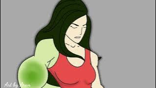 SHE HULK TRANSFORMATION animation part-7| Fan animation|2d animation @artbyarun01