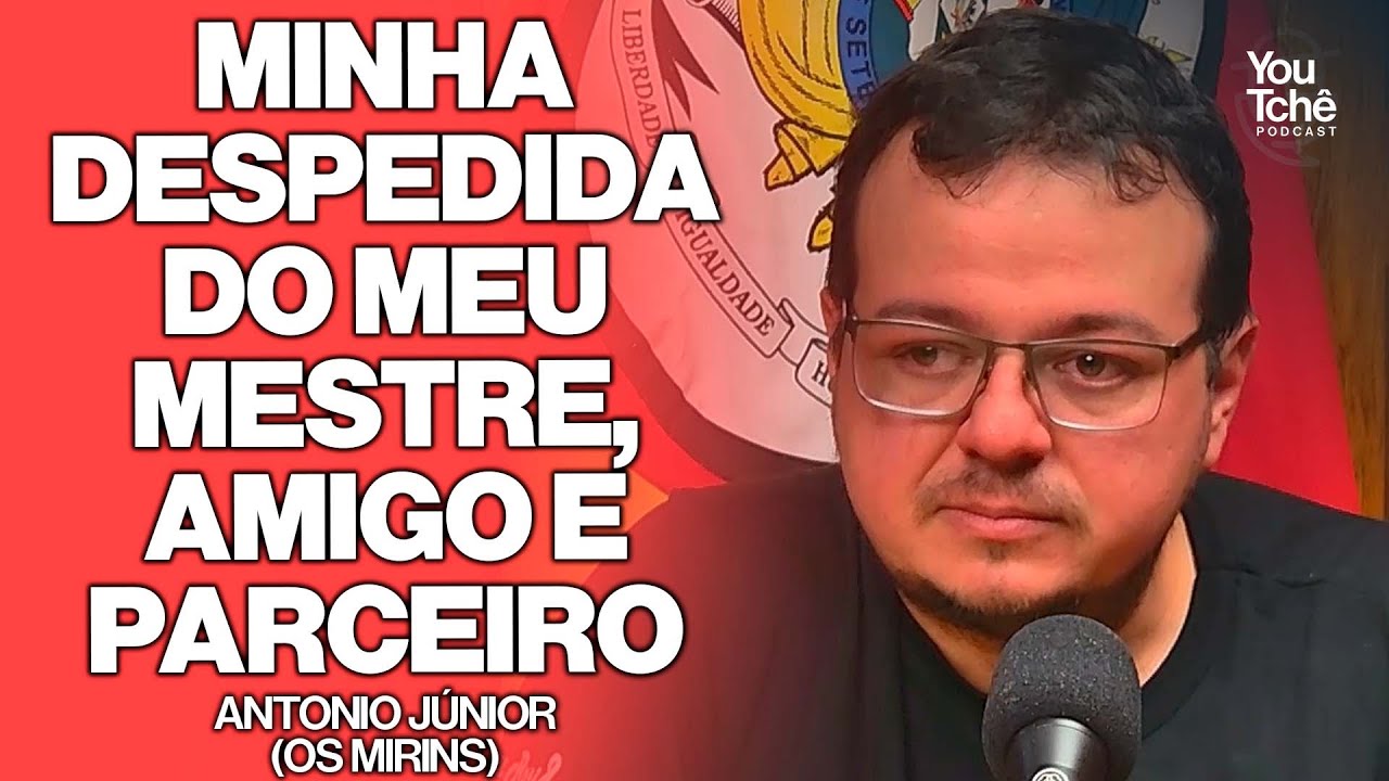 ALBINO MANIQUE ESTAVA SE DESPEDINDO - ANTONIO JÚNIOR OS MIRINS