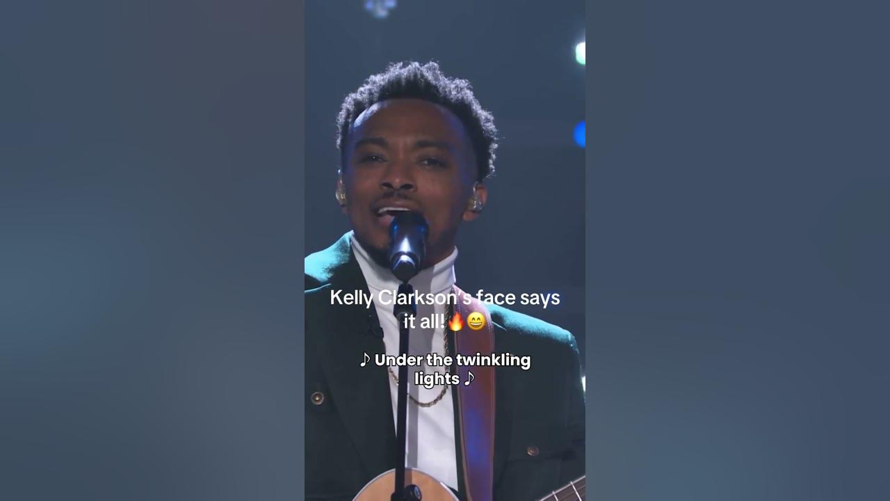 We all have the same reaction as Kelly Clarkson! Great performance from Jonathan McReynolds🔥😱