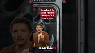 Reading Scream 7 theories like… #scream #youtubeshorts #horror