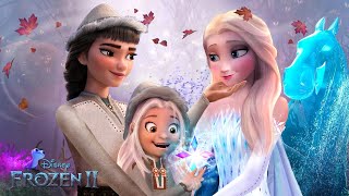 Frozen 2: Elsa Has A Wife And Daughter! They Live Surrounded By The Magical Spirits! ❄💙 Alice Edit!