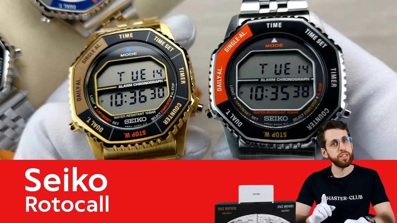 Space Age Seiko Rotocall - YouTube