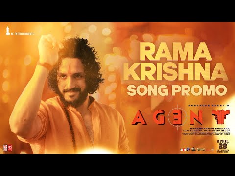 Rama Krishna Song Promo | Agent | Akhil Akkineni | Surender Reddy | Hiphop Tamizha |