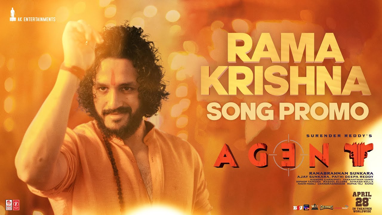 Rama Krishna Song Promo | Agent | Akhil Akkineni | Surender Reddy ...