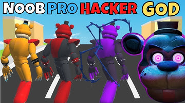 NOOB vs PRO vs HACKER vs GOD in Bear Rope Hero Gameplay Part 1 | All Levels (Android, iOS)
