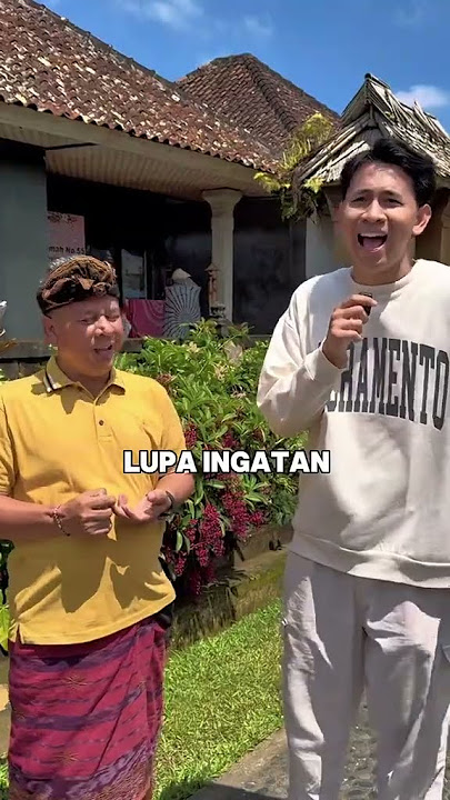 Asal orang Bali dari Jawa? - Desa Penglipuran, Bali