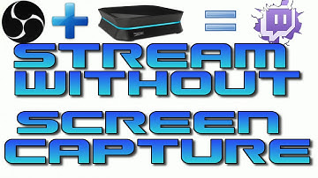 Stream With Hauppauge and OBS Without Screen Capture
