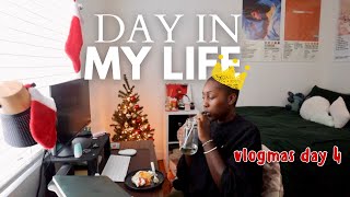 A Work Day In My Life My Current Workout Routine Vlogmas Day 4