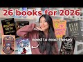 26 Books I NEED To Read In 2026 Bookmas Day 7 