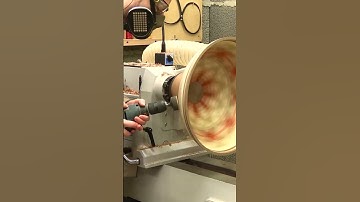 Woodturning - Turning a HUGE Segmented Bowl 🪵 #woodart #woodworking #diy