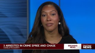 3 teens arrested for Charlotte County crime spree including burglaries and vehicle thefts