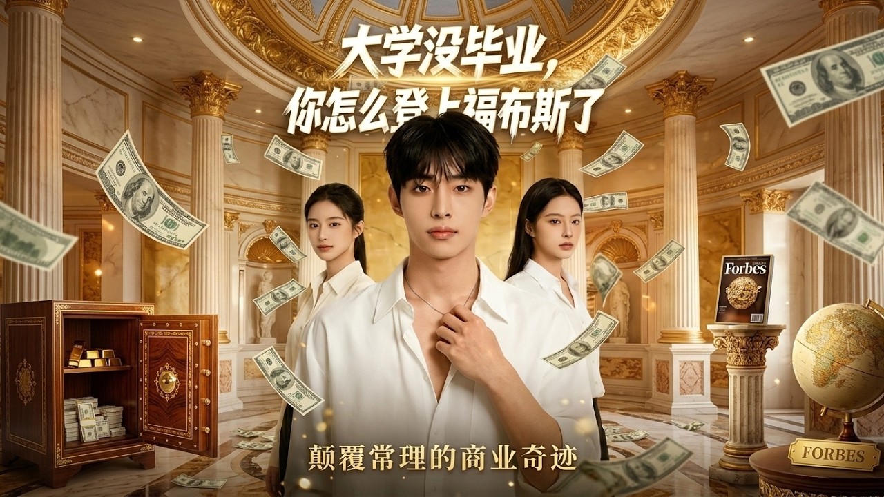 大学没毕业，你怎么登上福布斯了