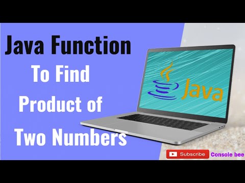 Java Program to Find Product of two Digits || Console bee || #javaprogramming #java #coding