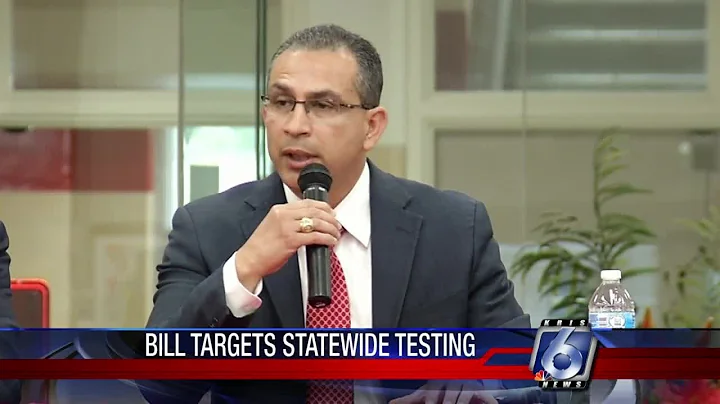 A local lawmaker is going after the state's standardized testing system.