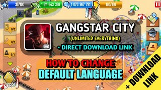 🔥💯 DIRECT DOWNLOAD LINK 😱 | ✅ gangstar city mod apk unlimited diamonds | language change | games1971 screenshot 2