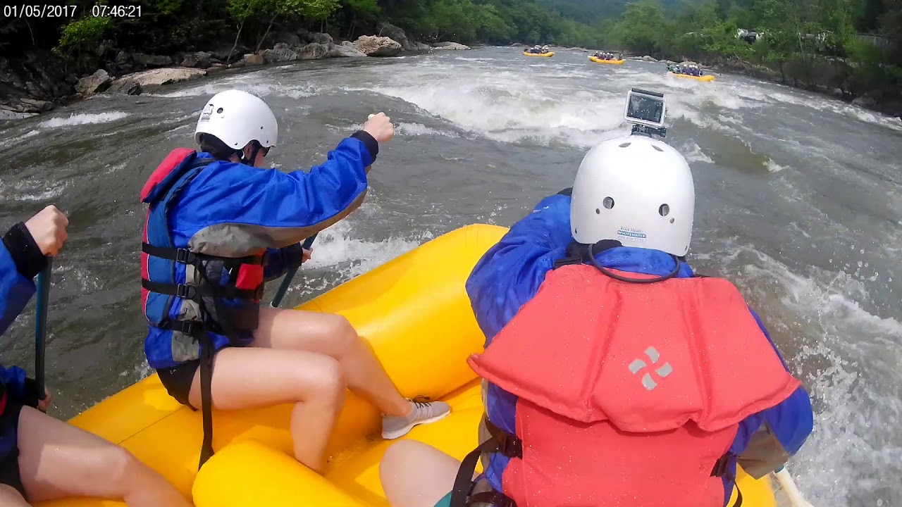 Asheville White Water Rafting May2019 YouTube