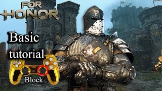 For Honor - Basic fighting tutorial ( Playstation 4 )