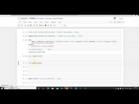 How to Create Table in MYSQL using Python?