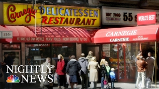 Saying Goodbye To Carnegie Deli, A New York City Institution | NBC Nightly News