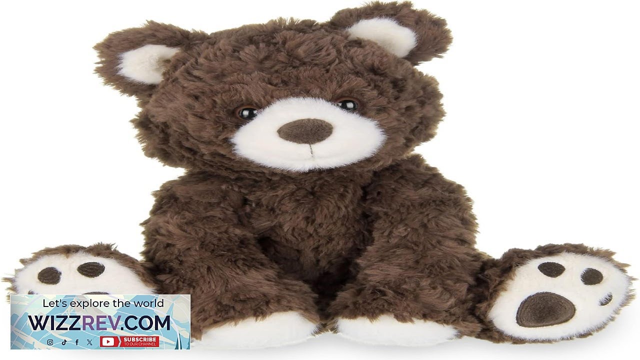 Bearington Clancy Teddy Bear Stuffed Animal 10.5" Soft and Cuddly Stuffed