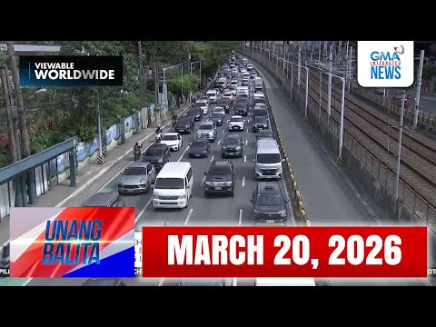 Unang Balita sa Unang Hirit: (Part 1) MARCH 20, 2026 [HD]