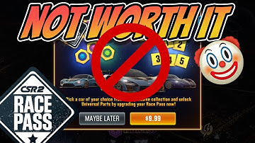 CSR Racing 2 | Race Pass is not worth it Here is Why | Race Pass Explained