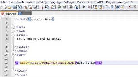 Tự học HTML bài 8) Lập trình web HTML CSS Javascript   YouTube