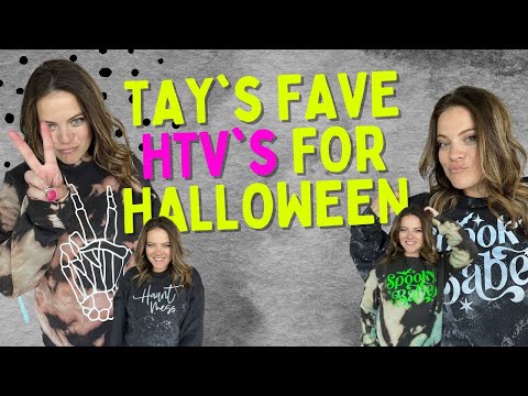 The Best HTV Iron On's to use during Halloween!