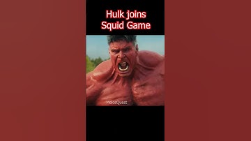 Hulk Joins Squid Game 😱 #animation #squidgame #squidgamchallenge #film #movie #cartooncharacter