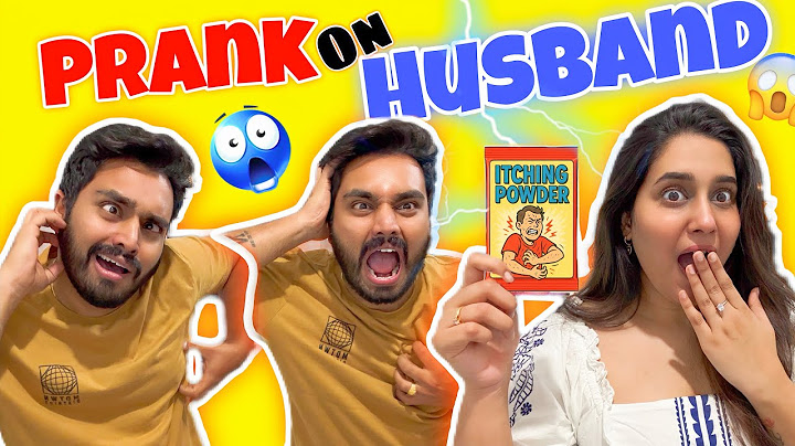 ITCHING PRANK ON HUSBAND 😂 | GONE WRONG 😰| FUNNY VLOG 🤣 | NACH ❤️