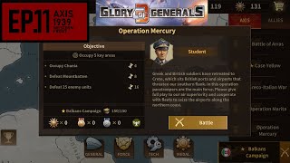 Glory of Generals 3 – ( 1939 Western Front ) Operation Mercury – AXIS #11